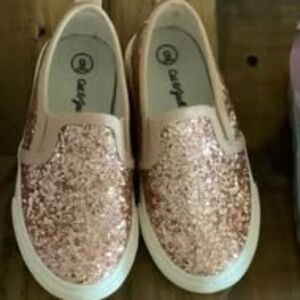 Cat and Jack Toddler Size 9 Sequin Slip On Sneaker